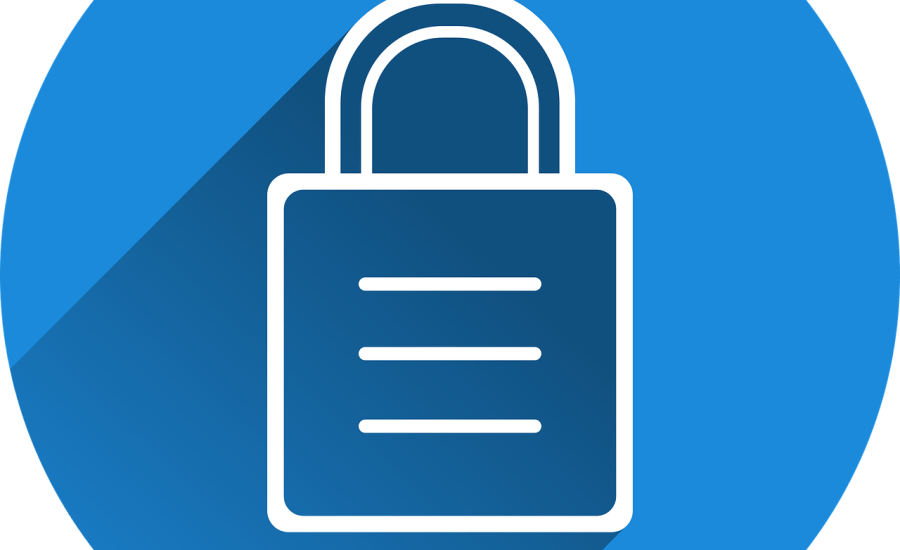 Free castle security locked vector