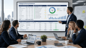 small business IT budget calculator worksheet for 2026 IT planning